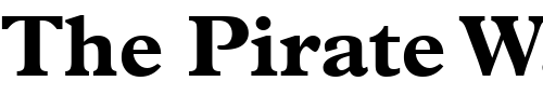 Font : Plantin-Bold 2 Custom Text : The Pirate Way Test your own text here Click to download or to view this font on a tshirt that can be custom printed in Bali